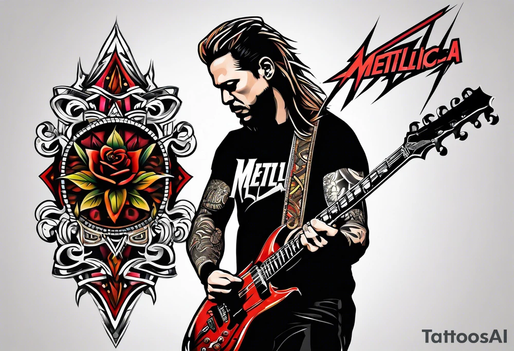 metallica tattoo idea