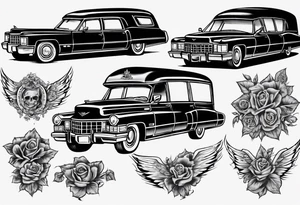 1973 Cadillac hearse
L tattoo idea