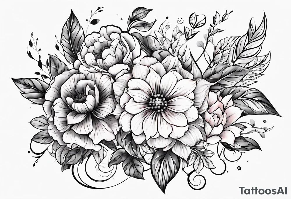 I want a design using this: 付佳茵 tattoo idea