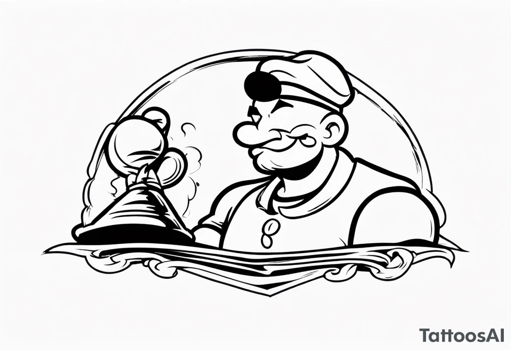 Popeye tattoo idea