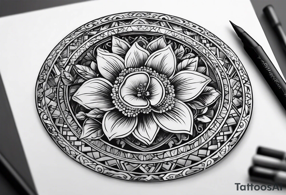 Lucky penny tattoo idea