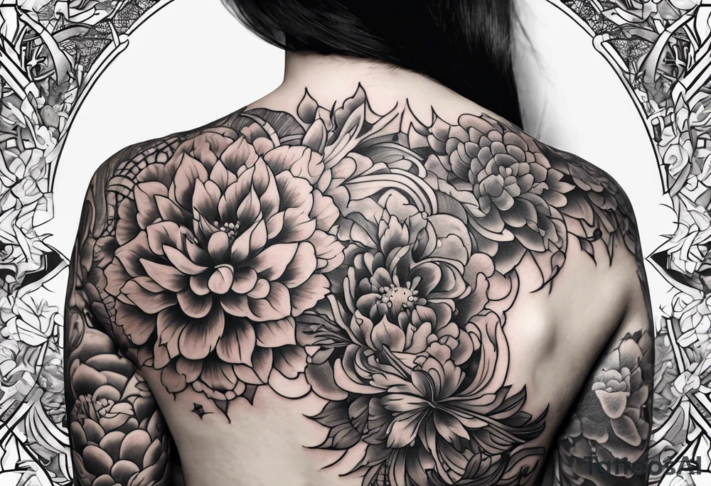 back side of the forearm tattoo idea