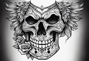 Rock a billy Arm tattoo idea