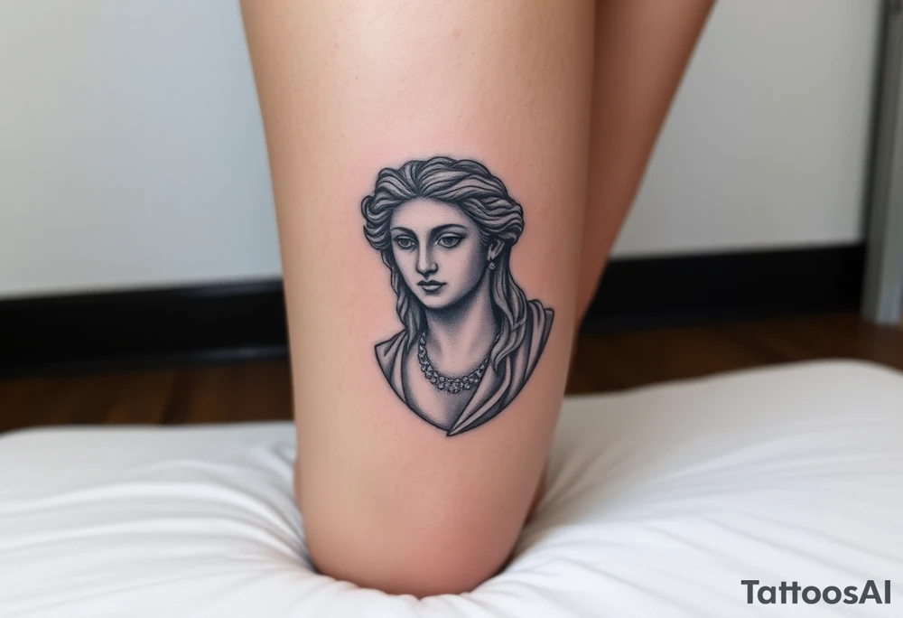greek sculture 
female tattoo idea