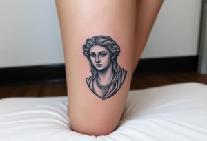 greek sculture 
female tattoo idea