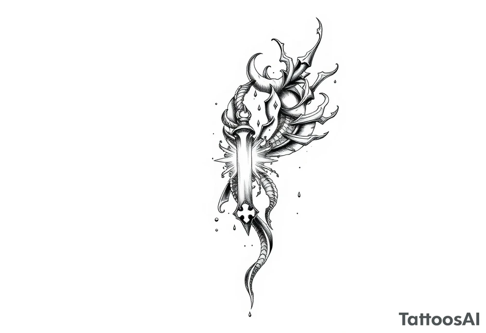 Bringer of light with a small L attached tattoo idea