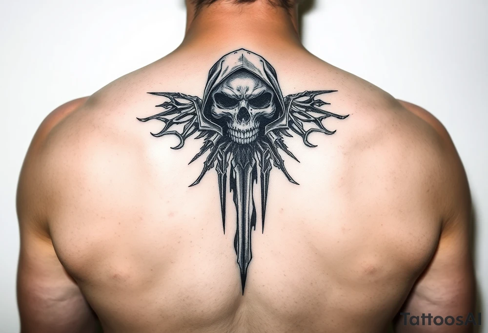 call of duty modern warfare 2 ghost tattoo idea