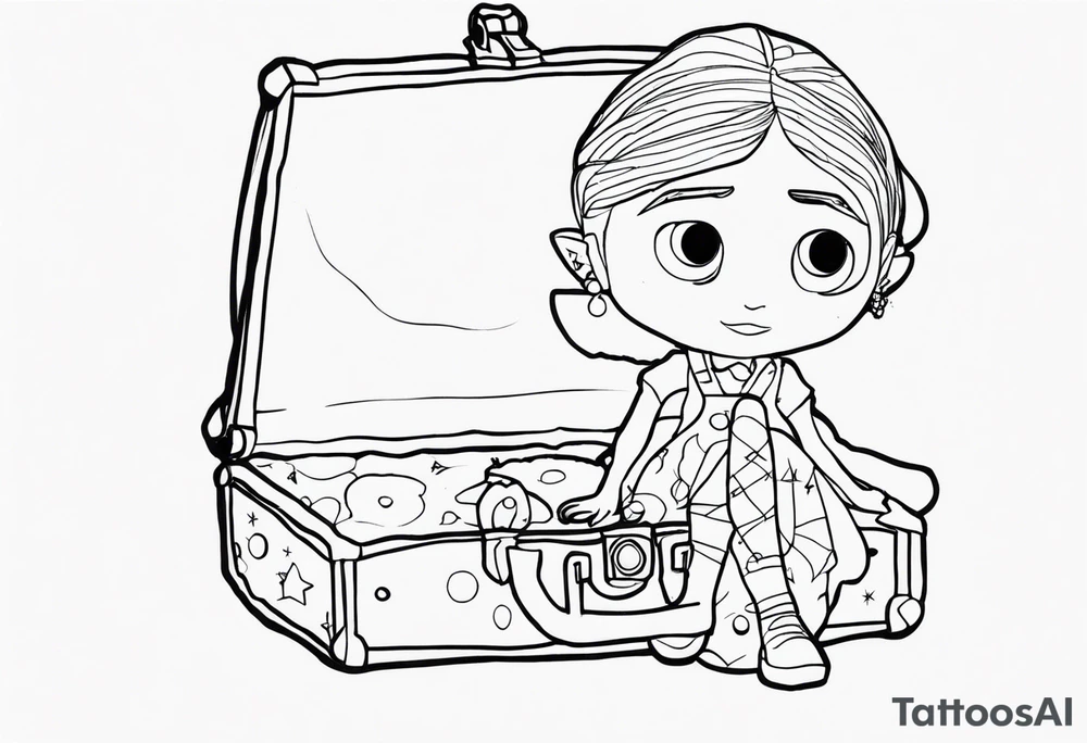 Coraline dool tattoo idea
