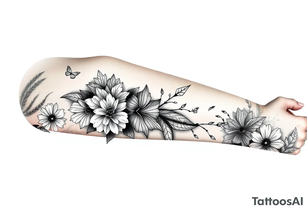 patchwork tattoo design different images tattoo idea