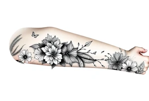 patchwork tattoo design different images tattoo idea