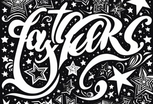 stars tattoo idea