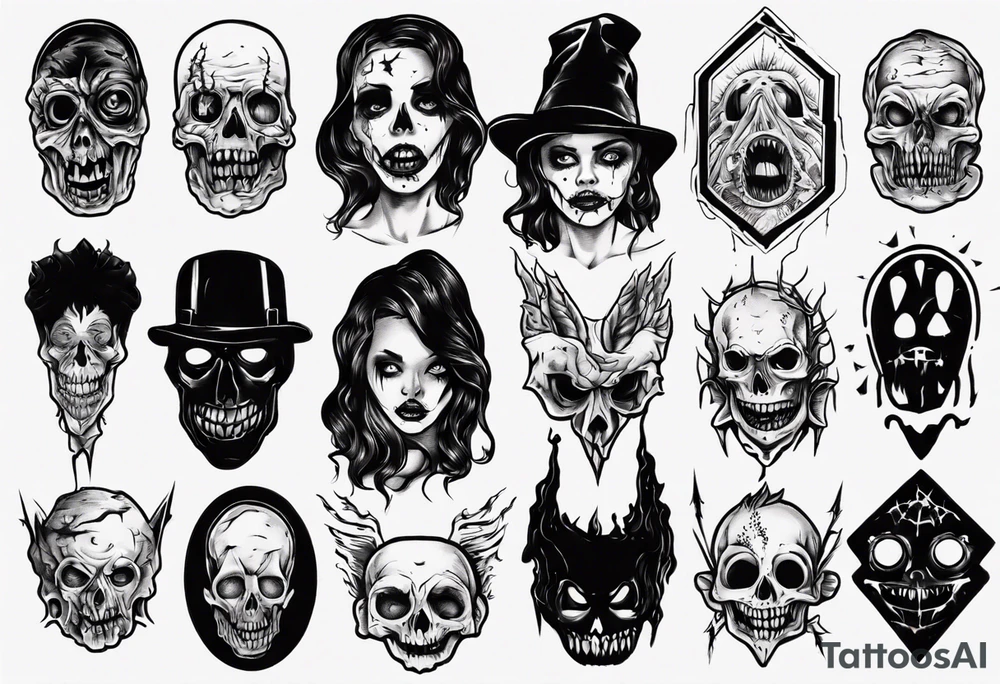 Horror movie tattoo idea