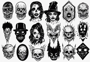 Horror movie tattoo idea