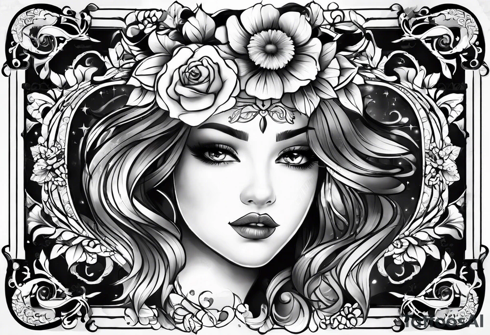 Tattoo for my daughters born 12-3-2010 07-16-2013 01-25-2019 07-13-2020 tattoo idea