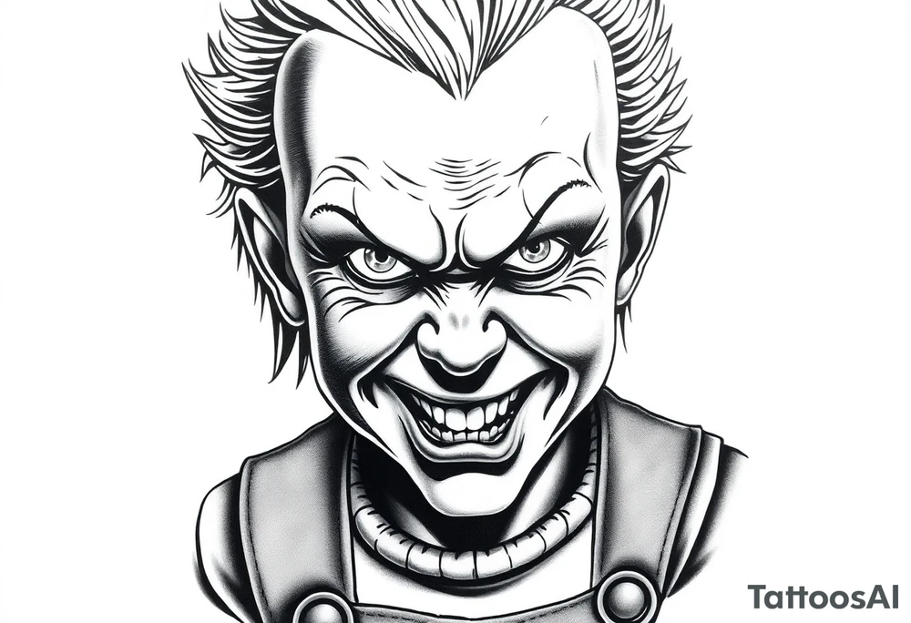 chucky tattoo idea