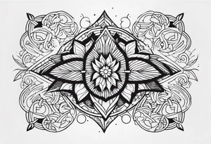 Strong tattoo idea