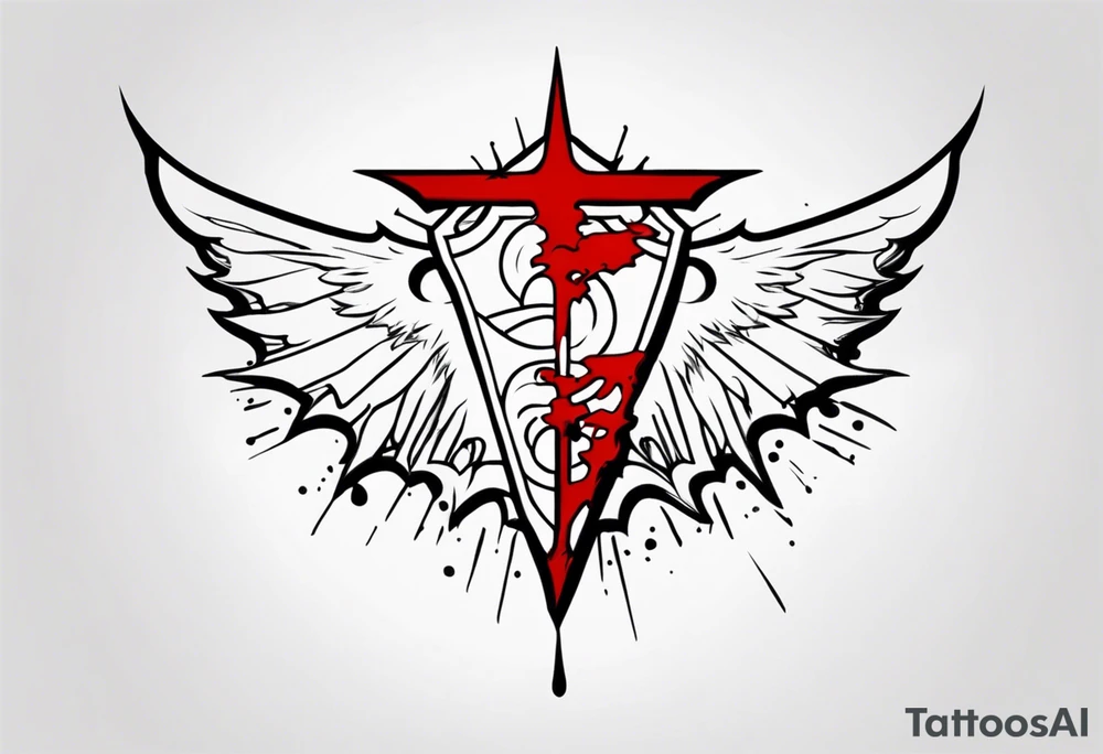 Hellsing bleeding  tear
 logo tattoo tattoo idea
