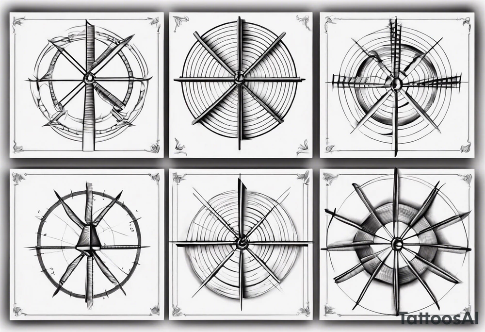 Friendship graph mathematically correct with a prime knot 6,1, dutch windmill graph tattoo idea