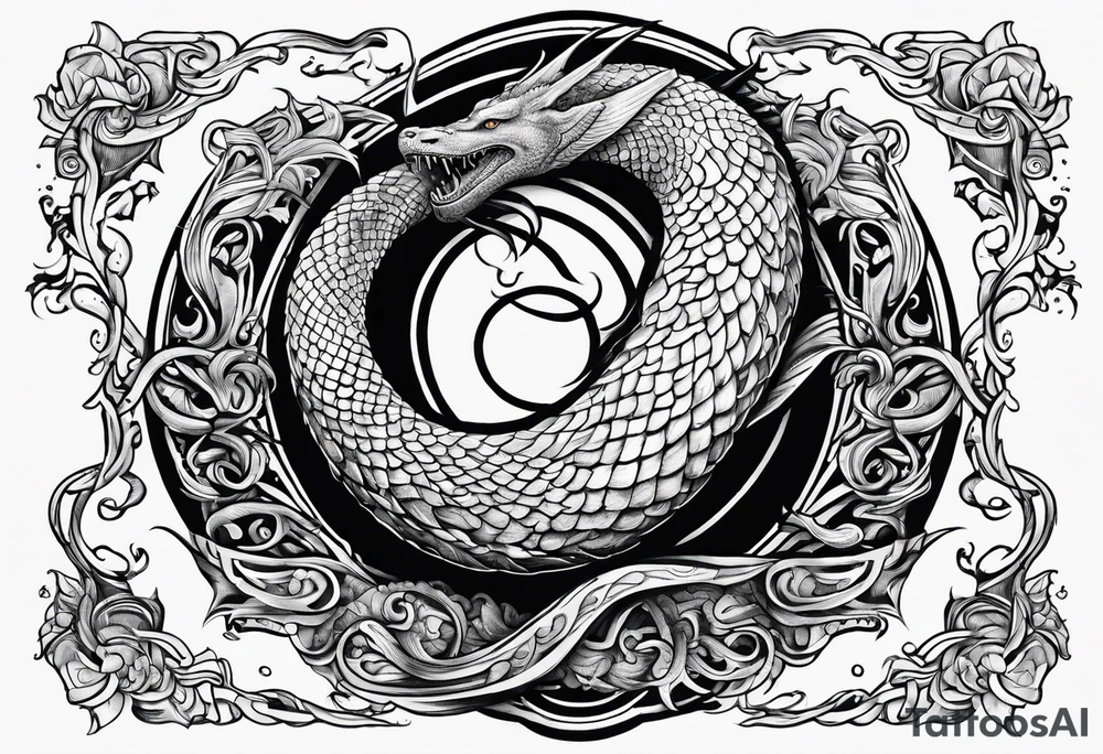 jörmungandr tattoo idea