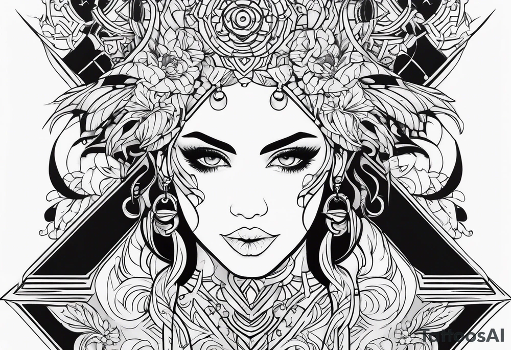 female MC tattoo idea