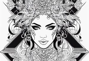 female MC tattoo idea
