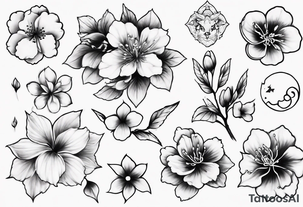 Sakura tattoo idea