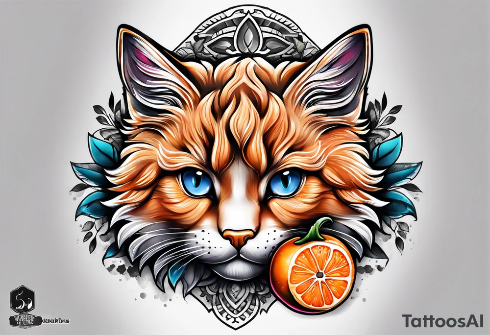 Clementine paw tattoo idea