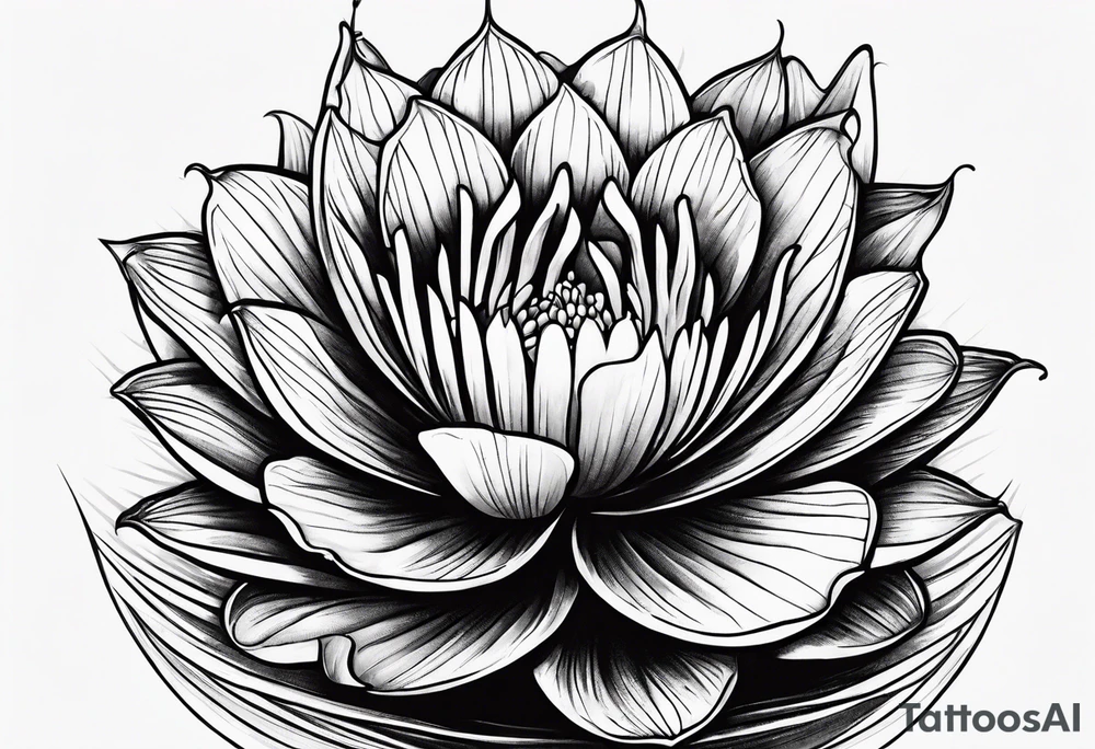 venus flytrap tattoo idea