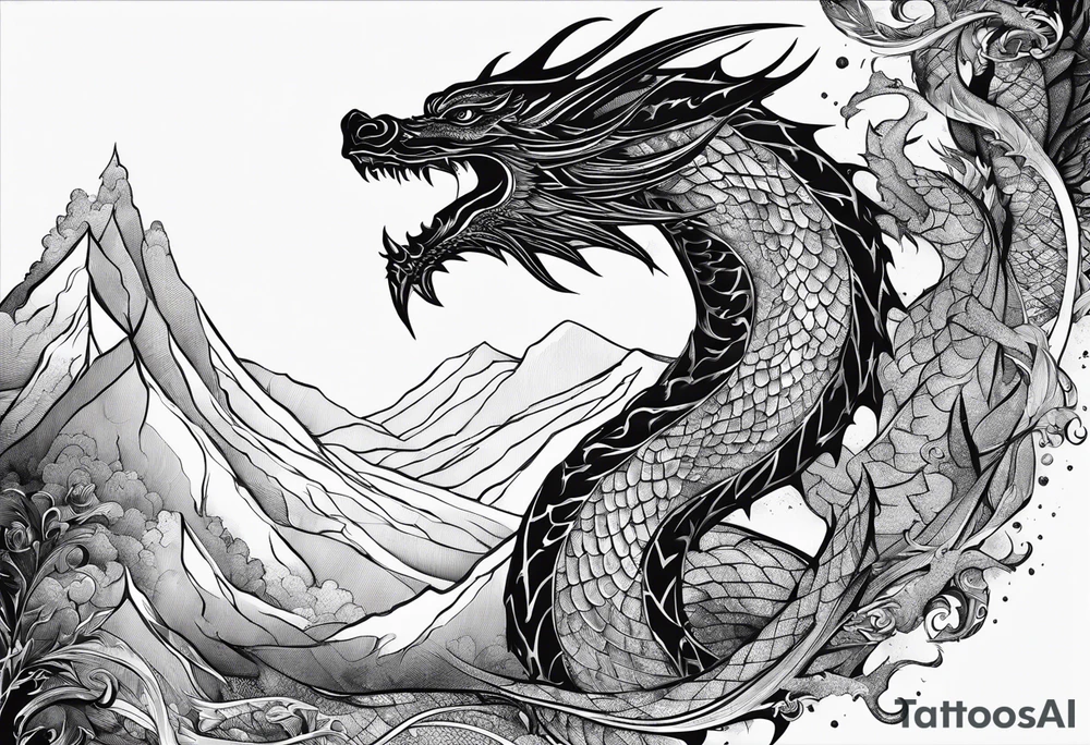 a book with pages falling out that turn into dragons tattoo idea a book with pages falling out that turn into dragons tattoo idea