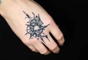 Calmness in chaos tattoo idea