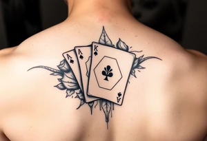 Für die außenseite vom unterarm 
Poker karten von ass bis bube in piek
Würfel tattoo idea