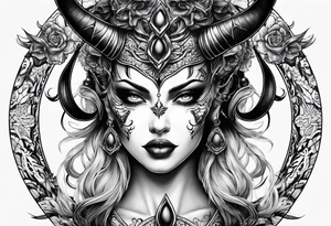 demon tattoo idea