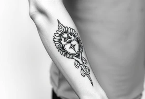 greek sleeve tattoo idea