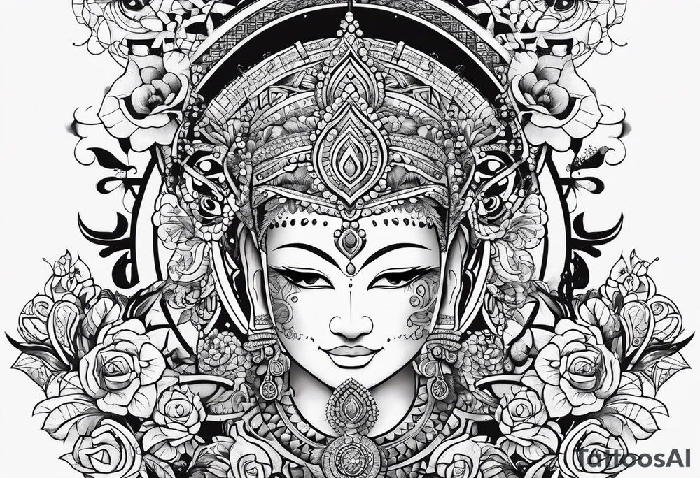 Tattoo should include below symbols. It's a Brahmi script tattoo idea Tattoo should include below symbols. It's a Brahmi script tattoo idea