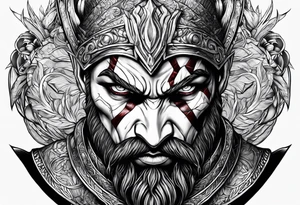 Kratos tattoo idea