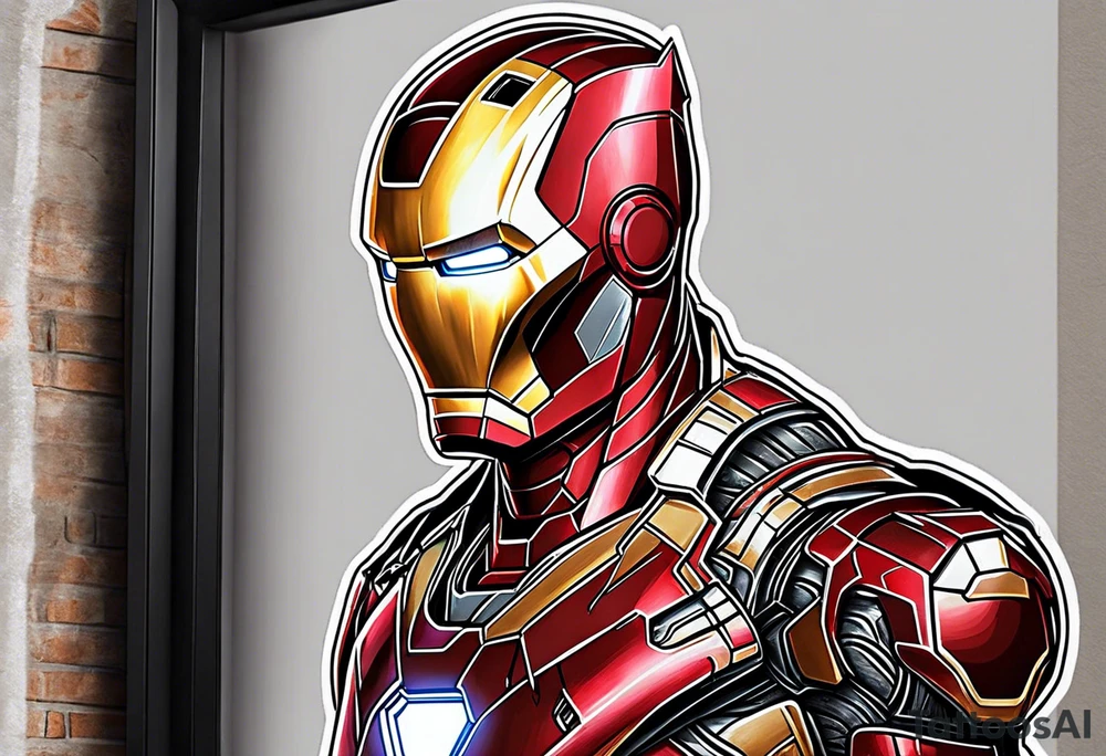 Groot but inside of iron man suit tattoo idea