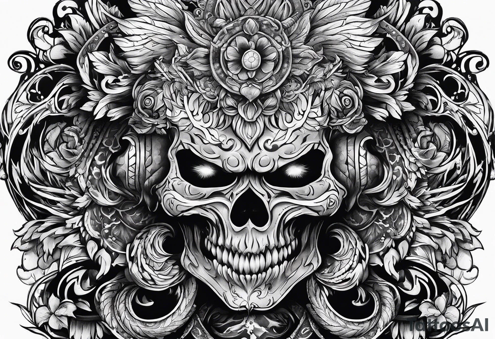 Monster within tattoo idea