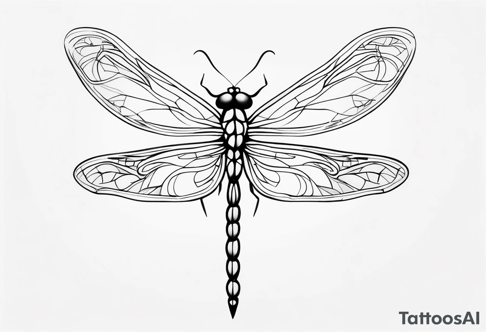 Dragonfly tattoo idea