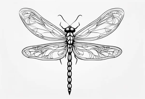 Dragonfly tattoo idea