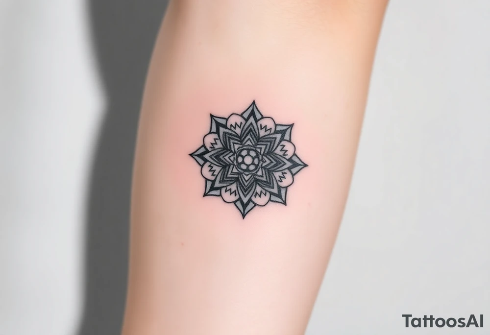 intricate mandala with sacred geometry and cosmic elements tattoo idea intricate mandala with sacred geometry and cosmic elements tattoo idea