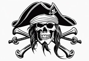 Tatouage pirate des caraïbe tattoo idea