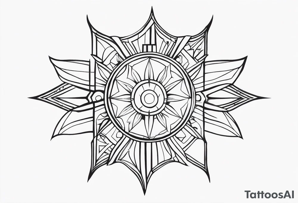 Radiant Reflections tattoo idea