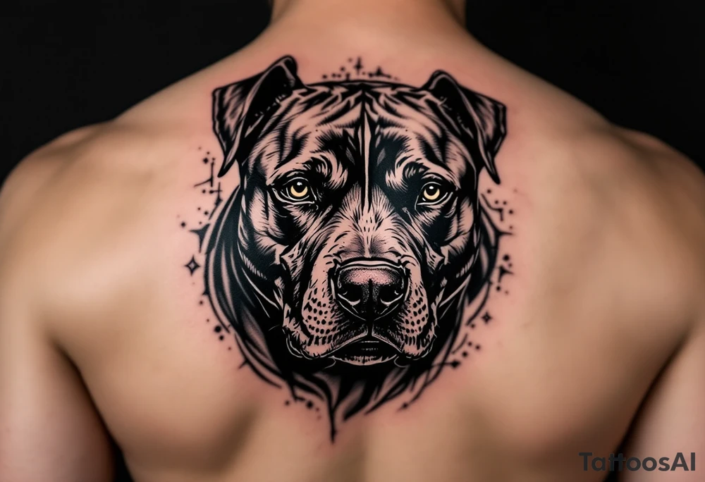 pitbull tattoo tattoo idea