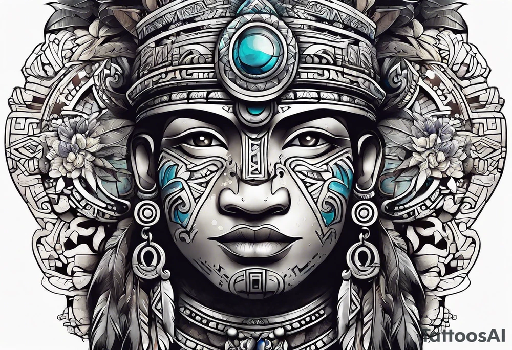 Mayan tattoo idea