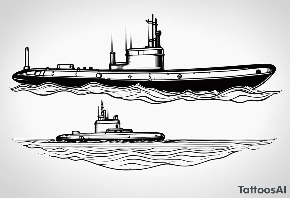 US NAVY SUBMARINE tattoo idea