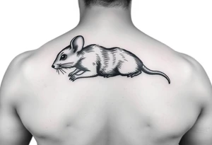 Make ma a mouse driving bmw tattoo idea