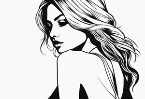 hot girl tattoo tattoo idea