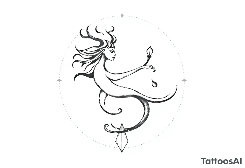 Aquarius tattoo idea