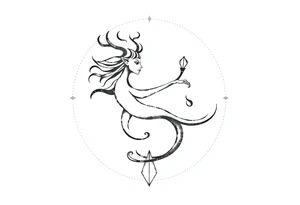 Aquarius tattoo idea