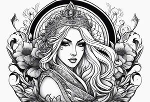 Inner deel meaningful designs tattoo idea